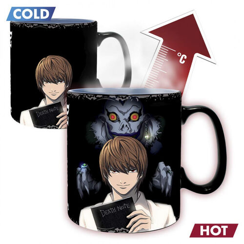 Taza Death Note Camnio Calor 460ml Kira y L