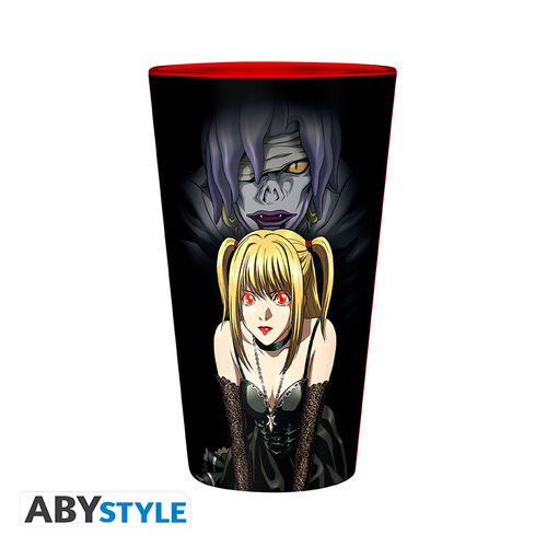 Vaso Largo Death Note Light y Misa 400ml