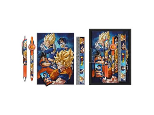 Caja Con Papeleria Dragon Ball