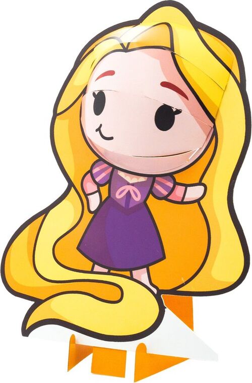Figura 3D Disney Rapunzel 20 cm