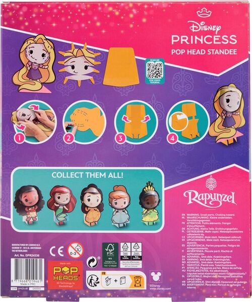 Figura 3D Disney Rapunzel 20 cm