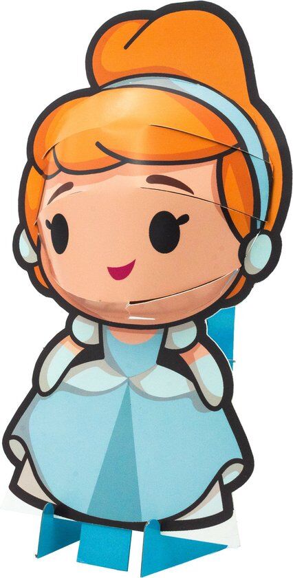 Figura 3D Disney Cenicienta 20 cm