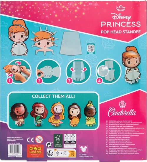 Figura 3D Disney Cenicienta 20 cm