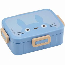 Sandwichera Totoro Azul 4 Puntos Bloqueo 650 Ml