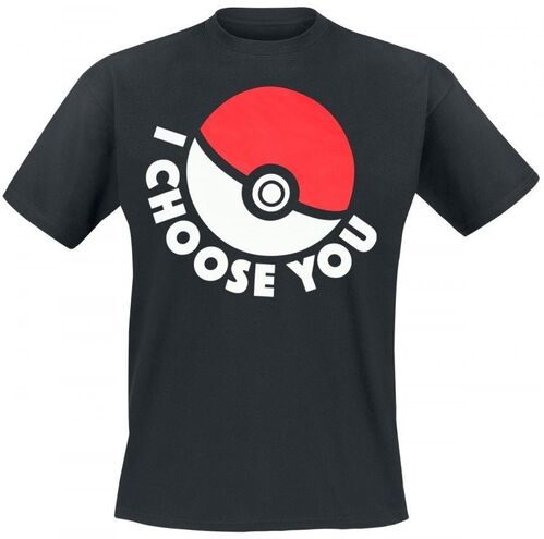 Camiseta Negra POKEMON Pokeball