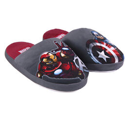 Pantuflas Avengers Grises