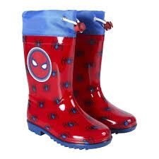 Botas Lluvia Pvc Spiderman