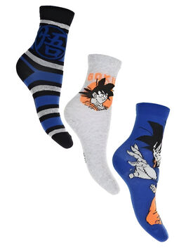 Pack 3 Calcetines Dragon Ball