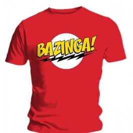 Camiseta Big Bang Theory Roja Bazinga
