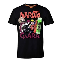 Camiseta Naruto Adulto - Negra