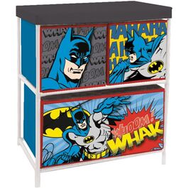 Mobiliario Batman Estanteria Alm 3 Cajones Mobiliario Batman Estanteria Alm 3 Cajones