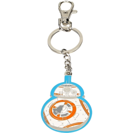 Bb-8 Borde Azul Llavero Metal Star Wars Ep7