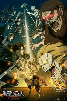 Poster Attack on Titan Paradis vs Marley Poster Attack on Titan Paradis vs Marley