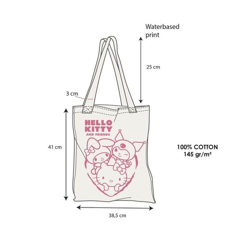 Bolsa Hello Kitty Algodón