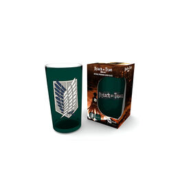 Vaso Largo Scout Symbol 400ml - Attack on Titan Vaso Largo Scout Symbol 400ml - Attack on Titan