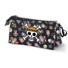 Estuche Triple Skull One Piece Estuche Triple Skull One Piece