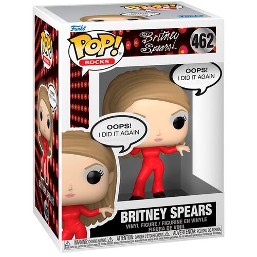 Funko POP! Música Britney Spears Oops, I Did it Again 462