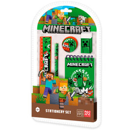 Set Papeleria 5 Pcs Minecraft