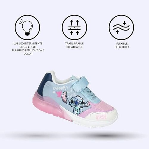Zapatillas con Luces Stitch 35