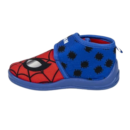 Zapatillas De Casa Media Bota Spiderman T024