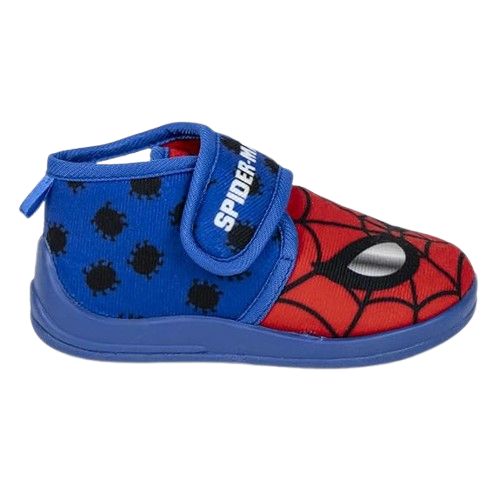 Zapatillas De Casa Media Bota Spiderman T024