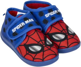 Zapatillas De Casa Media Bota Spiderman