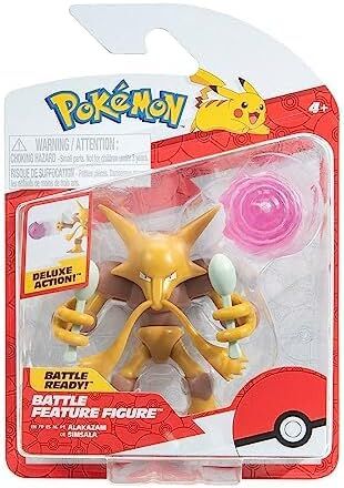 Figura Pokémon con Mecanismo Alakazam