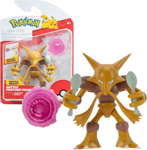 Figura Pokémon con Mecanismo Alakazam