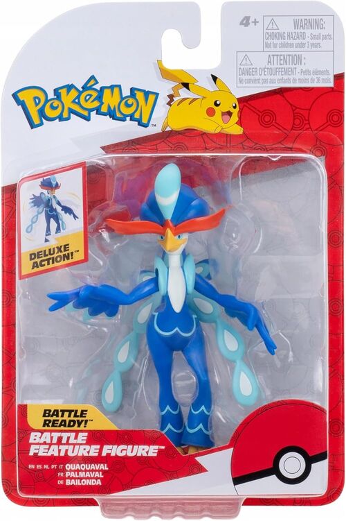 Figura Pokémon con Mecanismo Quaquaval
