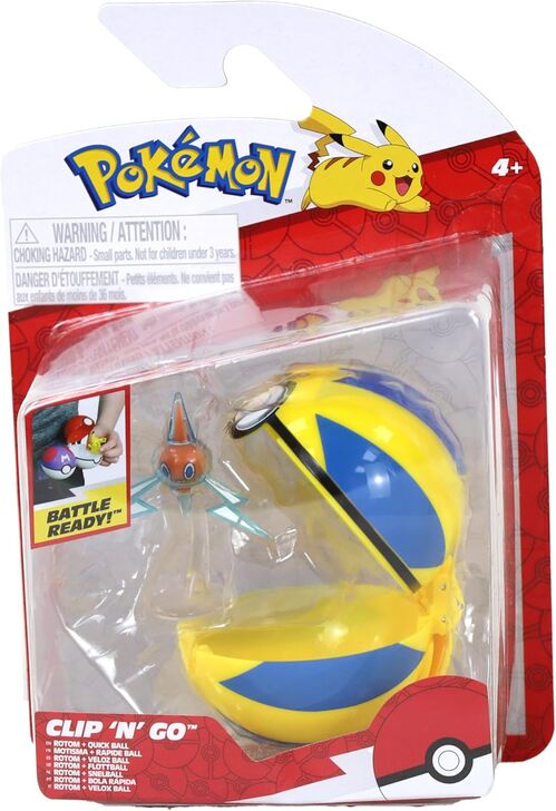 Pokémon Pokéball Clip N Go Rotom