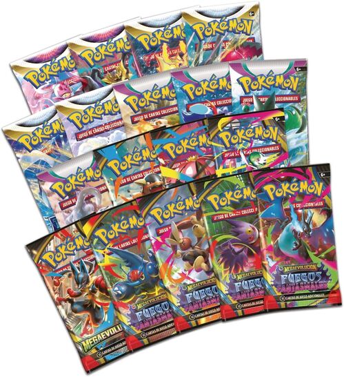 Cartas Pokémon TCG Caja Ex Mega Charizard Premium