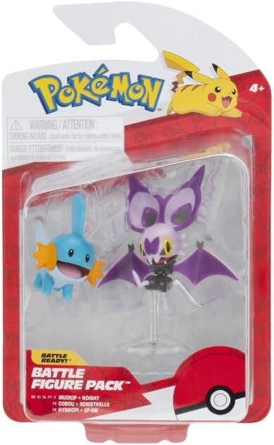 Figura Pokémon Battle Pack Mudkip - Noibat