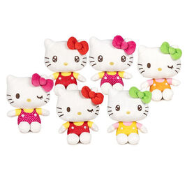 Peluche Hello Kitty 18cm (SOLO 1 ES UN SURTIDO)