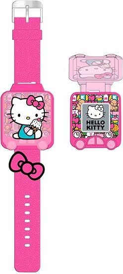 Reloj Pulsera Educativo Con Juegos Hello Kitty