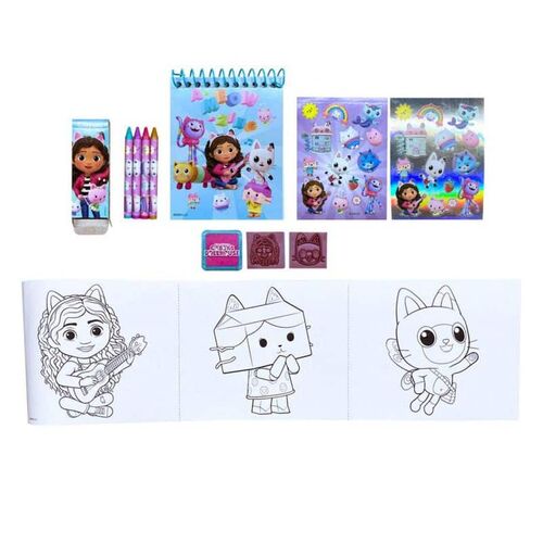 Maletin 3D Con Papeleria Gabby Dollhouse