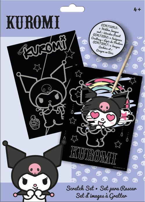 Set De Scratch Art Kuromi