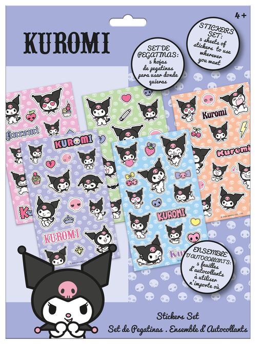 Set De Stickers Kuromi