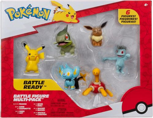 Figura Pokémon Multipack 6