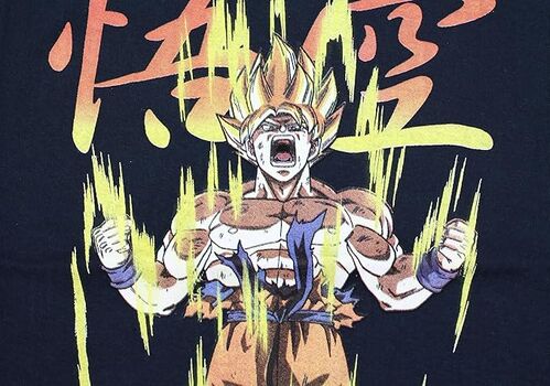 Camiseta Dragon Ball Super Saiyan Goku M