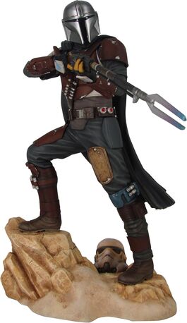 Estatua The Mandalorian Mk1 Resina 29 Cm Star Wars Premier Collec