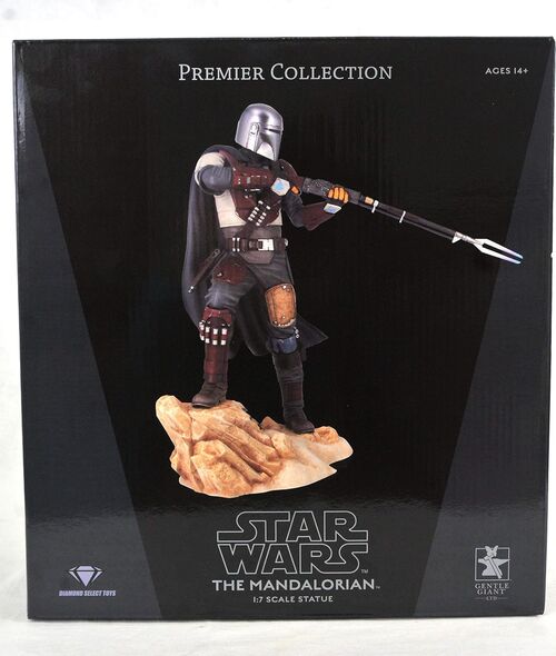 Estatua The Mandalorian Mk1 Resina 29 Cm Star Wars Premier Collec