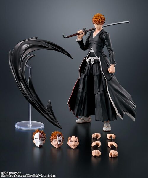 Figura Ichigo Kurosaki Getsugatensho 15,5 Cm Bleach S.H Figuart