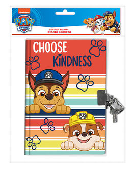 Diario Con Candado Paw Patrol 6X4