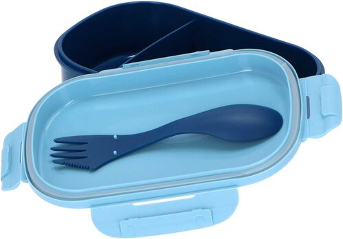 Sandwichera Rectangular Con Cubierto Avengers