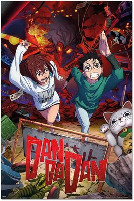 Póster Anime Dan Da Dan T1