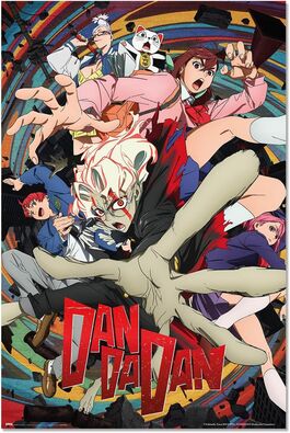 Póster Anime Dan Da Dan T1 Personajes