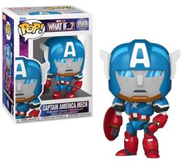 Funko POP! Marvel What If Capitán América Mech 1569 Funko POP! Marvel What If Capitán América Mech 1569