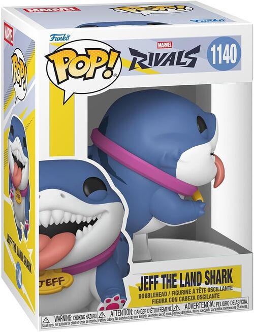 Funko POP! Marvel Rivals Jeff the Land Shark 1140