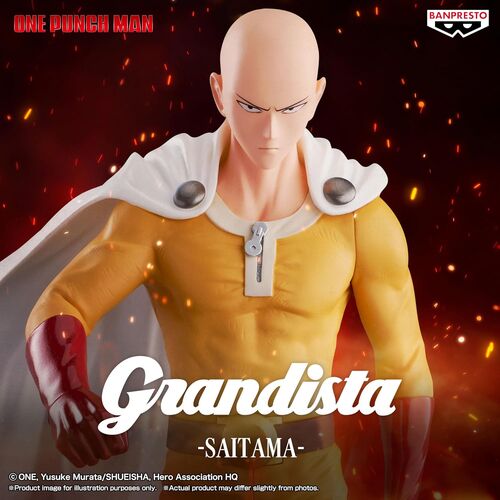 Figura One Punch Man - Saitama Grandista 27 Cm