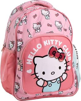 Mochila Escolar Mediana 42 Cm Hello Kitty